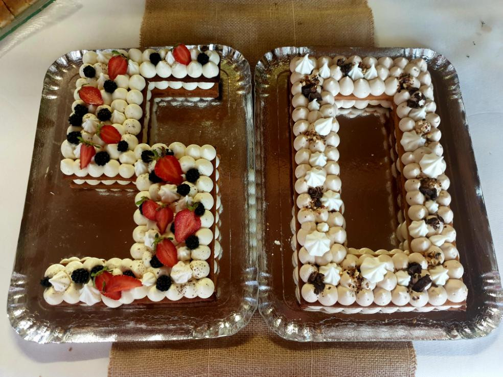 Création Number cake Granville